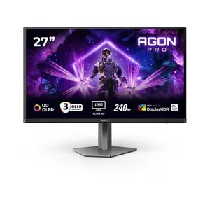 Écran PC AOC Agon OLED 4K/240Hz/0.03ms/Pivot/Adapt S