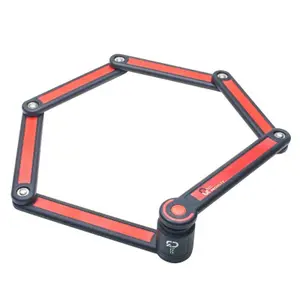 Sammenklappelig tyverisikring med qloc-taske 