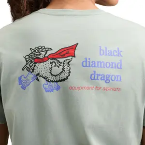 T-shirt de mulher Black Diamond Dragon image-6