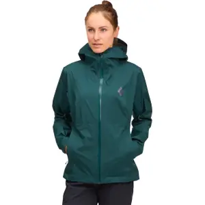 Women's waterproof jacket Black Diamond Fineline Stretch image-1