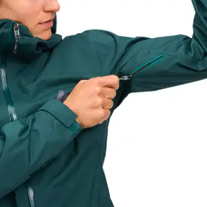 Women's waterproof jacket Black Diamond Fineline Stretch image-5