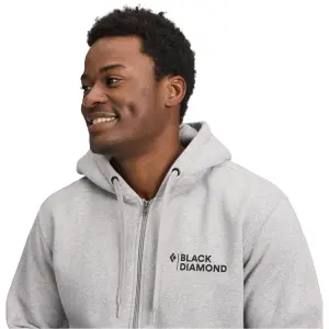 Full zip hoodie Black Diamond Stacked image-5