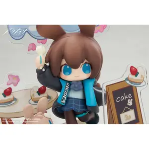 Statuetta in pvc APEX Toys Arknights Mini Series Will You be Having the Dessert? Amiya image-6