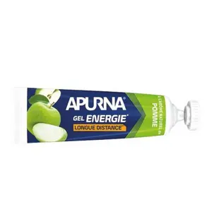 Energiegel voor lange afstand groene appel in een enkele tube +2u inspanning Apurna image-0