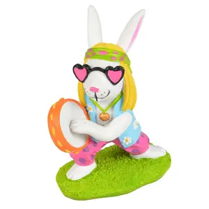 Décoration d'aquarium Hippie lapin Aqua Della image-0
