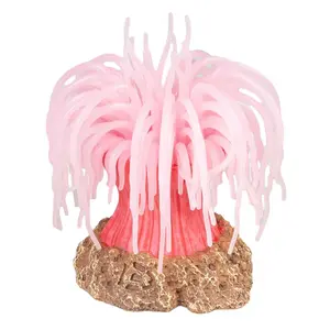 Dekoration für Aquarium Kunstpflanze Anemone Aqua Della