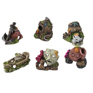 234-107607-akvariedekoration-set-med-6-fina-sma-aqua-della-x6-gron-brun-gra-10-cm