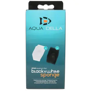 Σφουγγάρι Aqua Della noir et blanc Af-200 (x4) image-0