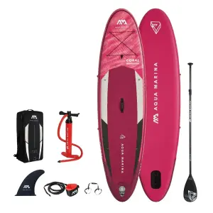 Dames stand up paddle board Aqua Marina Coral 2021 image-0