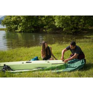 3-person inflatable kayak Aqua Marina Ripple-370 Recreational 2022 image-5