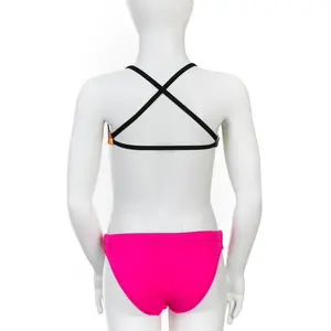 Costume da bagno 2 pezzi per bambina Aquarapid Bikpaintj image-2