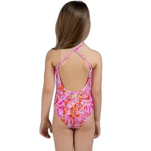 Traje de baño de 1 pieza para niña Aquarapid Litchiflow image-3