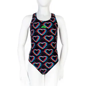 Maillot de bain 1 pièce fille Aquarapid Lovy image-0