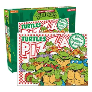 500-piece Ninja Turtles puzzle Aquarius Pizza image-0