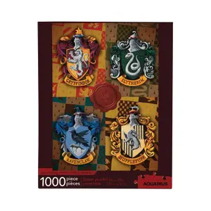 1000 brikker puslespil Aquarius Harry Potter Crests