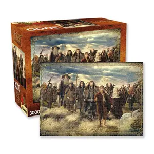 3000-piece Hobbit Puzzle: An Unexpected Journey Aquarius image-0