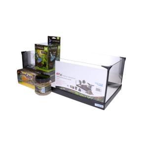 av040976-terrarium-kit-for-landsskoldpaddor-aquavie-60-cm-vit-svart-60x30x20-cm