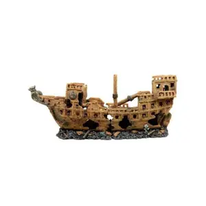 Aquarium decoration Aquavie Bateau Gallion Epave 1+1 Tgm