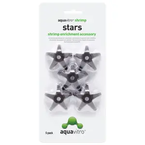 Aquariumdecoratie Sterren Garnalen Aquavitro (x5) image-1