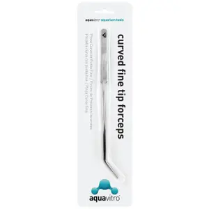Curved Fine Tweezers Aquavitro image-0
