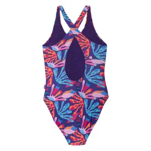 One-piece swimsuit for girls Aquawave Salava image-1