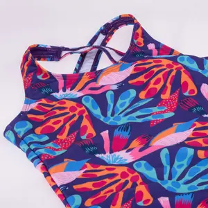One-piece swimsuit for girls Aquawave Salava image-3