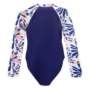 One-piece swimsuit for girls Aquawave Nelfra image-1