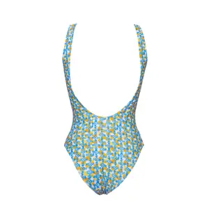 Women's Cotton One-Piece Swimsuit Aqüe Apparel Normal image-1
