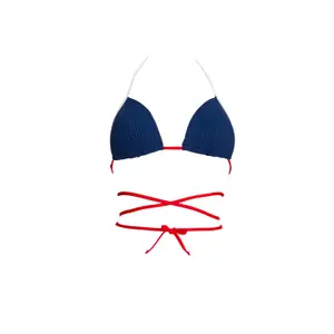Bikinioberteil für Damen Aqüe Apparel Cortina Spaghetti image-0