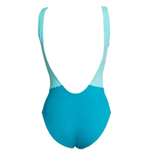 Maillot de bain 1 pièce femme Aqüe Apparel Normal Colorblock image-1