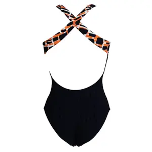 Maillot de bain 1 pièce femme Aqüe Apparel Normal Colorblock image-1