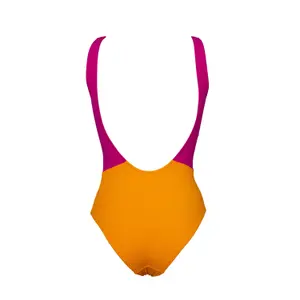 Maillot de bain 1 pièce femme Aqüe Apparel Colorblock image-1