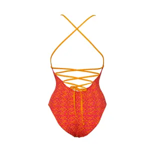 Badeanzug, Damen Aqüe Apparel Spaguetti image-1