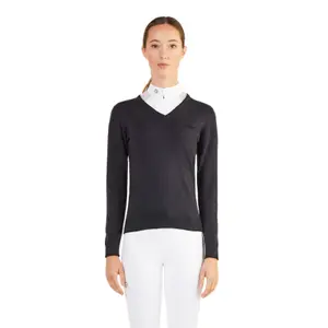 Γυναικείο μπλουζάκι ιππασίας V-neck μετά από πεζοπορία Ego 7 image-0
