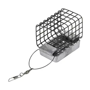 Round stainless steel cage Rameau feeder 40 g image-0