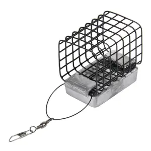 Rectangular stainless steel cage Rameau feeder 20 g image-0