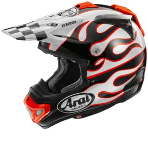 Motorcycle helmet Arai MX-V EVO - Flame image-0