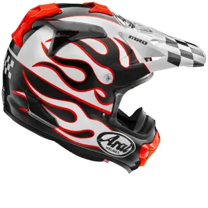 Motorcycle helmet Arai MX-V EVO - Flame image-1