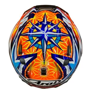Full face motorcycle helmet Arai RX-7V EVO - Okamoto Compass image-1