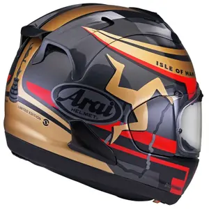 Capacete de motociclista de rosto inteiro Arai RX-7V - IOM TT 2020 image-1