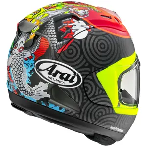 Capacete de motociclista de rosto inteiro Arai RX-7V EVO Tatsuki image-1