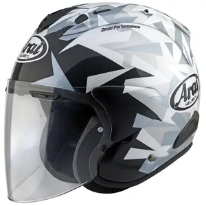 Half-jet motorcycle helmet Arai Sz-R Evo Mimesis image-0