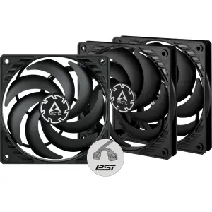 Ventilateur Boîtier PC Arctic P12 Slim PST (x3)