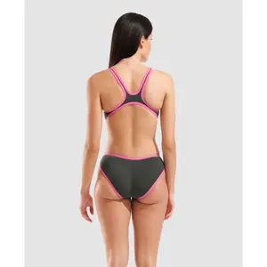 Women's 1-piece swimsuit Arena One Big Logo image-1