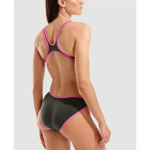 Women's 1-piece swimsuit Arena One Big Logo image-4