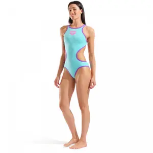 Maillot de bain 1 pièce femme Arena Biglogo image-4