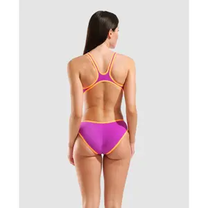 Women's 1-piece swimsuit Arena Biglogo image-1