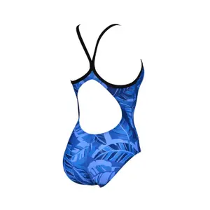 Women's 1-piece swimsuit Arena Tropicals Light Drop Back image-1
