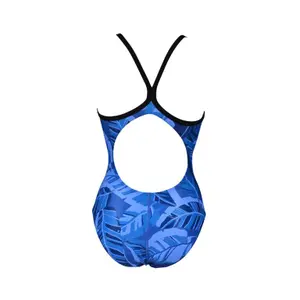 Women's 1-piece swimsuit Arena Tropicals Light Drop Back image-3
