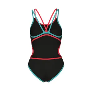 Women's One-Piece Swimsuit with Double Crossback Arena image-3